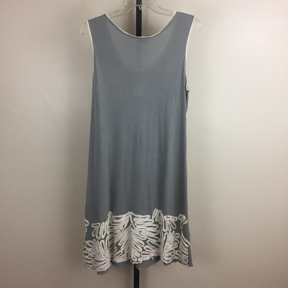 CHAN LUU Applique Sleeveless Dress Top - Picture 8 of 8